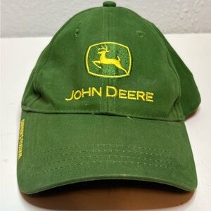 John Deere Green Hat with Yellow Logo